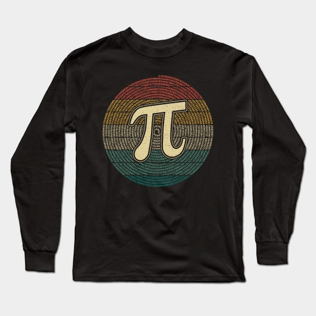 PI Day Math 3.14 Number PI Lover Long Sleeve T-Shirt by aneisha